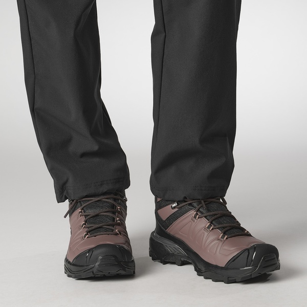 Dámské zimní boty Salomon Snowpilot WP W Black/Peppercorn/Cognac L47585800 25/26