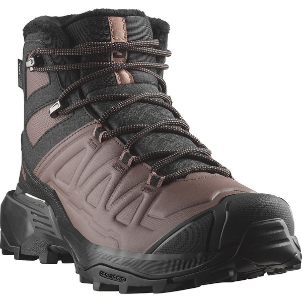 Dámské zimní boty Salomon Snowpilot WP W Black/Peppercorn/Cognac L47585800 25/26