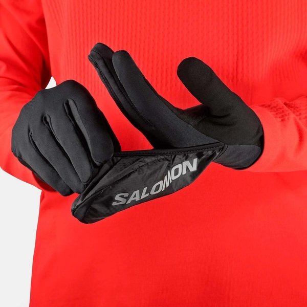 Sportovní rukavice Salomon Fast Wing Winter Glove U Deep Black LC1897800 25/26