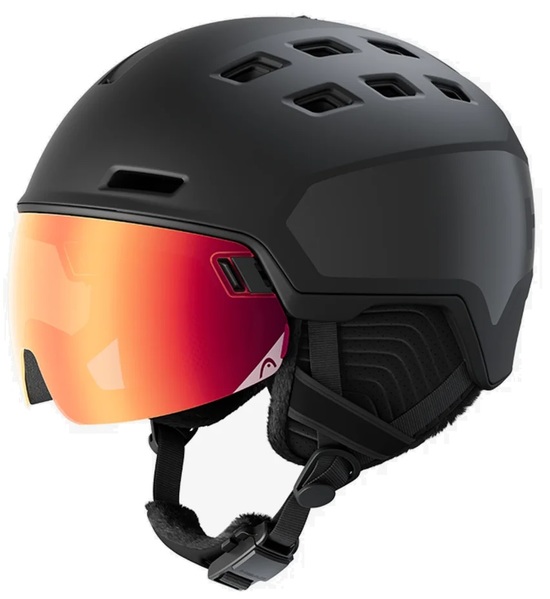 Helma Head Radar Pro Visor Helmet Black 323234 25/26