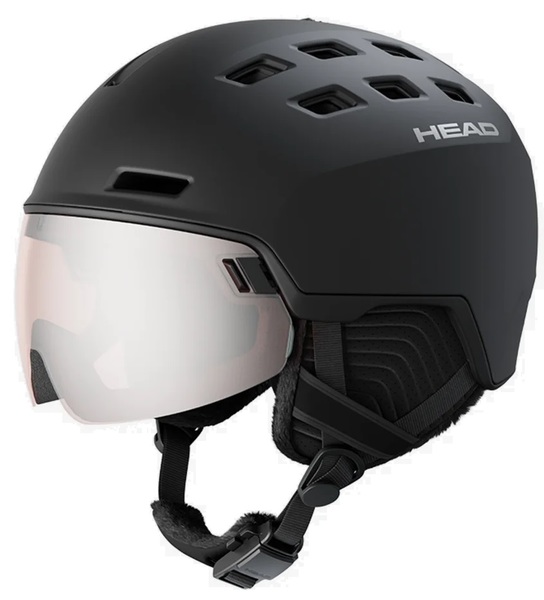 Helma Head Radar Visor Helmet Black 323423 25/26