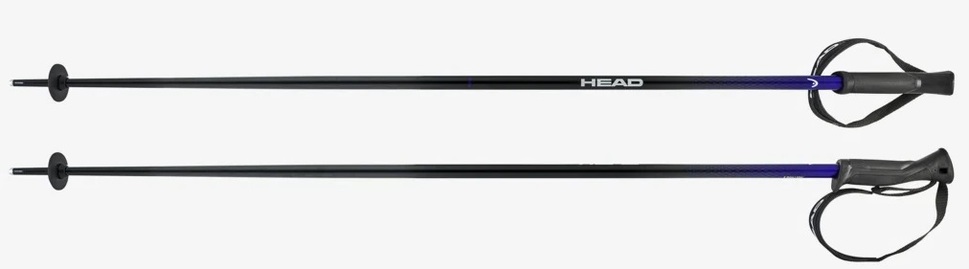 Lyžařské hole Head Frontside Performance Black Blue 381544 25/26