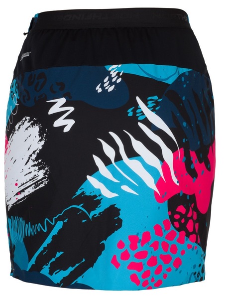 Dámská skialpová zateplená sukně Northfinder Jaraba Polartec® Alpha Direct 2L Splashprint SU-45604SKP-632 25/26