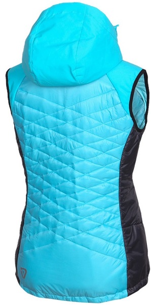Dámská skialpová/outdoorová Vesta NORTHFINDER JAVOROVA Primaloft® Gold Blue Black VE-44451SKP-282 25/26
