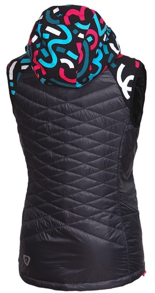 Dámská skialpová/outdoorová Vesta NORTHFINDER JAVOROVA Primaloft® Gold Multicolorprint VE-44451SKP-512 25/26