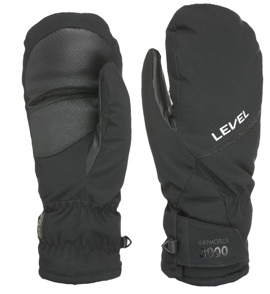 Pánské rukavice LEVEL ALPINE Mitt Black 3344UM.01 25/26