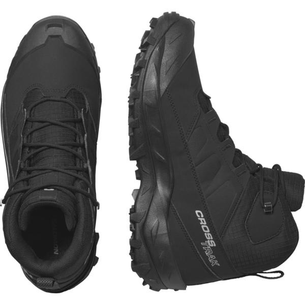 Pánské zimní boty Salomon Crosstrak WP L47570200 Black/Black/Asphalt 25/26