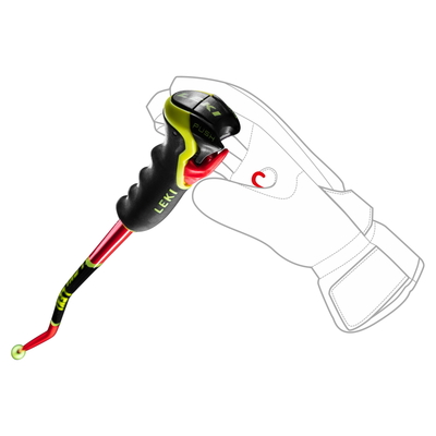 Sjezdové hole Leki WCR Lite GS 3D (65265901) 25/26