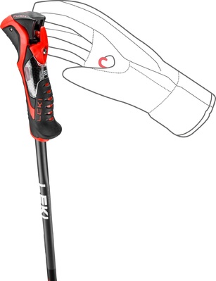 Sjezdové hole Leki Airfoil 3D (65367951) 25/26