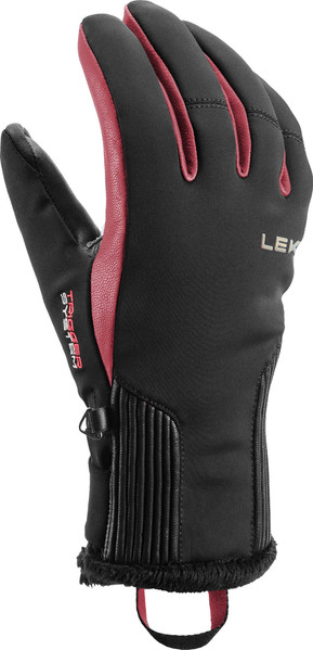 Dámské rukavice Leki Vallarta 3D Women (654886202) Black/Rose 25/26