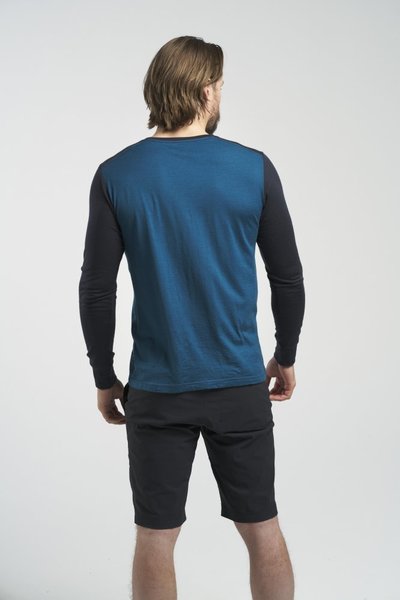 Pánské Merino triko Devold Norang  Merino 150 Shirt Man Modrá GO-180-224-B-284C 25/26