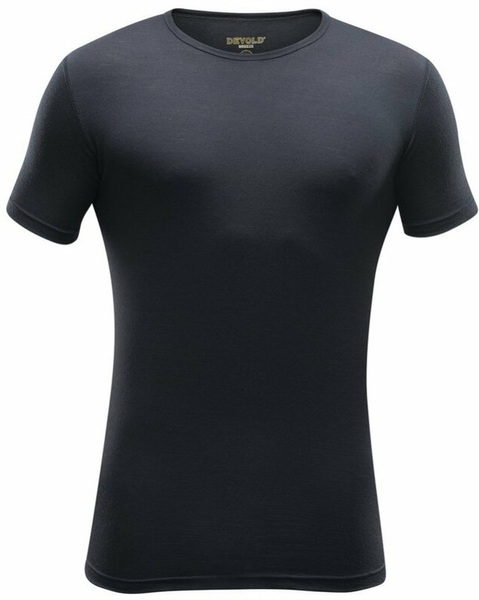 Pánské lehké vlněné triko Devold Breeze Merino 150 T-shirt Man Black GO 180 210 A 950A 25/26