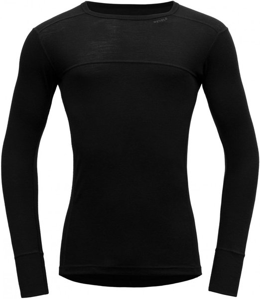 Pánské triko Devold Lauparen Merino 190 Shirt Man Černá GO-245-224-A-950A 25/26