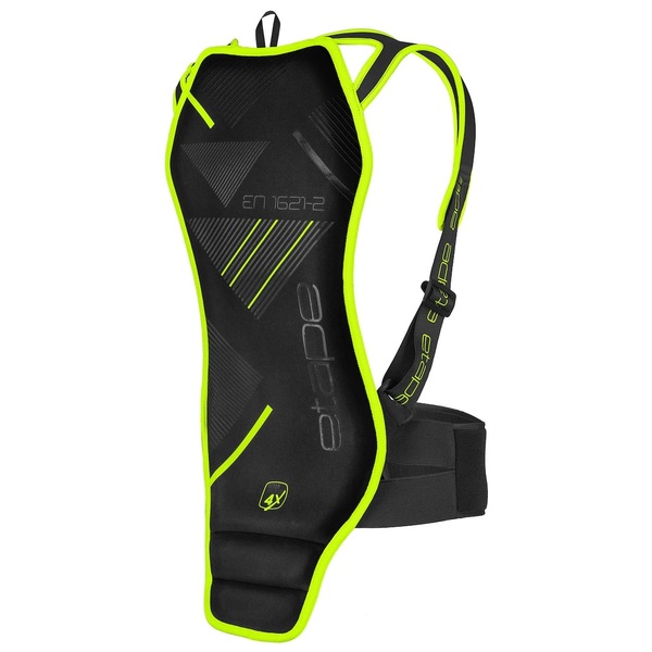 Páteřák/chránič páteře Etape Spine Černá/Žlutá Fluo 2495116 25/26