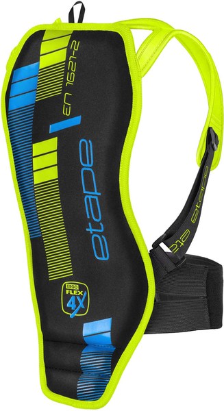 Dětský páteřák/chránič páteře Etape Backbone černá/limeta 2395318 25/26