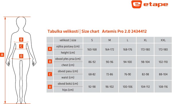 Dámská vesta Etape Artemis Pro 2.0 černá/růžová 2434412 25/26