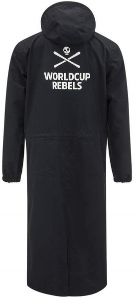 Dětská/juniorská lyžařská pláštěnka Head Race Rain Coat Junior Black 826514 25/26