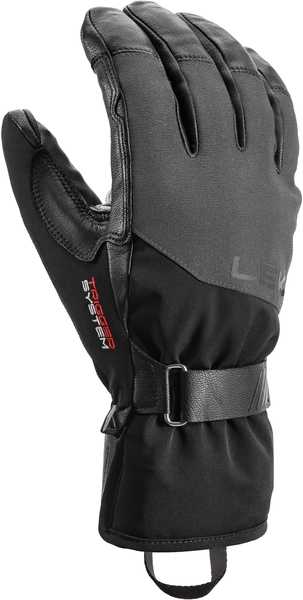 Rukavice Leki Pegas Pro 3D GTX (654851302) Black/Graphite 25/26