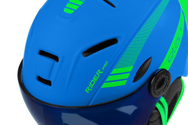 Dětská lyžařská helma Etape Rider Pro Light modrá/zelená mat 2330938 25/26