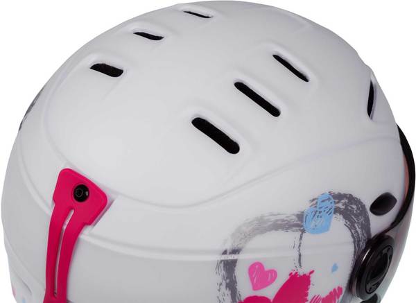 Dětská lyžařská helma Etape Rider Pro bílá mat 2209592 25/26