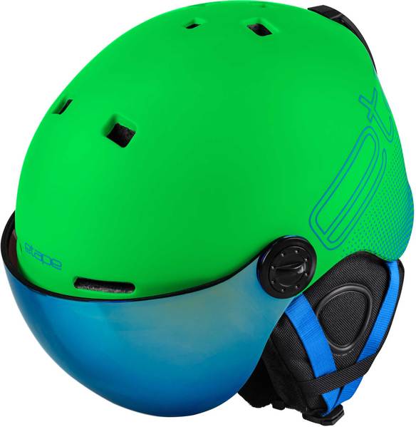 Dětská lyžařská helma Etape SPEEDY PRO zelená mat 2012480 25/26