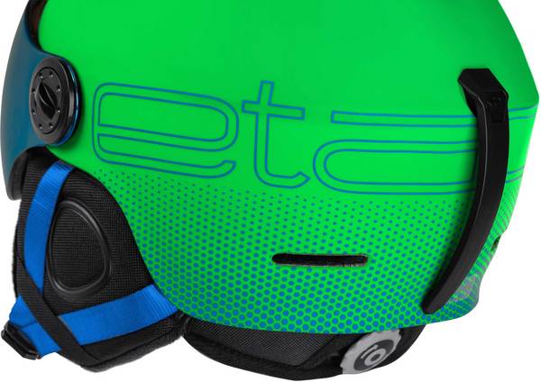 Dětská lyžařská helma Etape SPEEDY PRO zelená mat 2012480 25/26