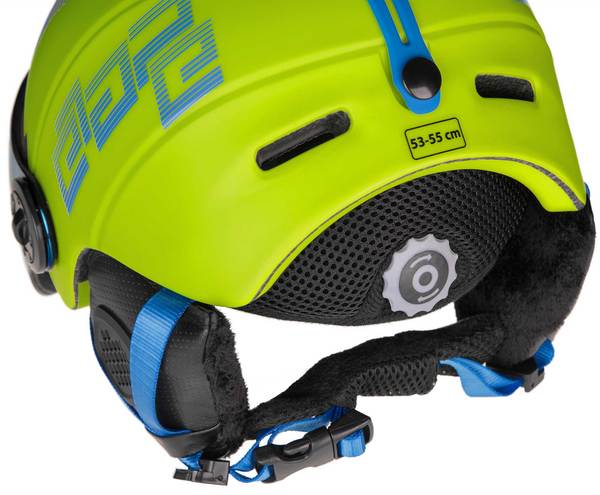 Dětská lyžařská helma Etape Rider Pro limeta/modrá mat 2409583 25/26