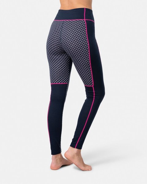 Dámské funkční kalhoty/legíny Kari Traa Lekker Baselayer Pants Merino Wool 623589 Royal 24/25