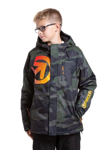 Dětská SNB & SKI bunda Meatfly Bangito Rampage Camo 