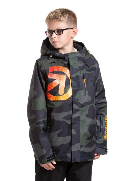 Dětská SNB & SKI bunda Meatfly Bangito Rampage Camo 