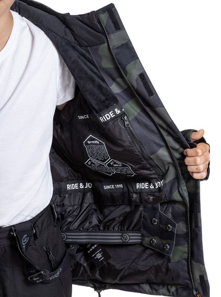 Dětská SNB & SKI bunda Meatfly Bangito Rampage Camo 