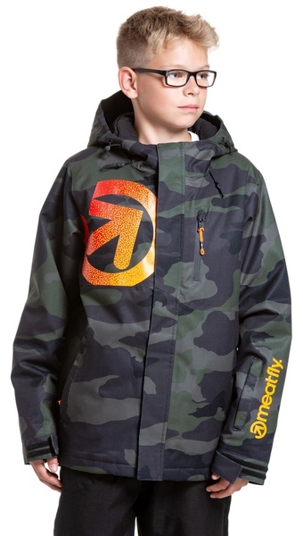 Dětská SNB & SKI bunda Meatfly Bangito Rampage Camo 