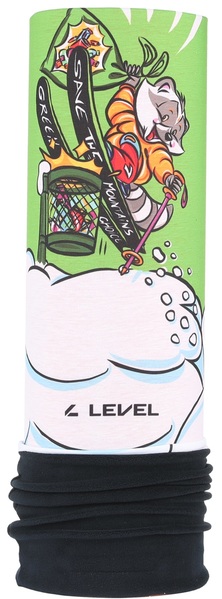 Dětský nákrčník - Multifunkční šátek Level Multy HG JR Lime 7835AS.31 25/26