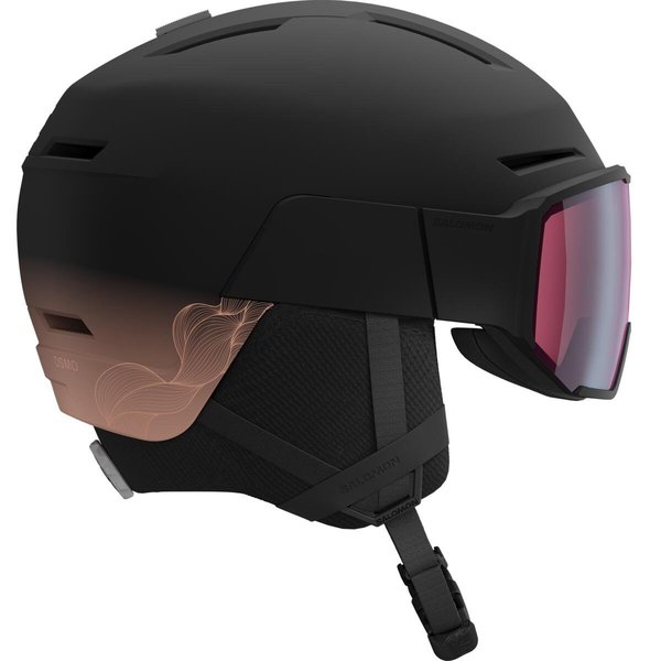 Dámská helma Salomon Osmo Sigma Black/Rose Gold L47618000 25/26