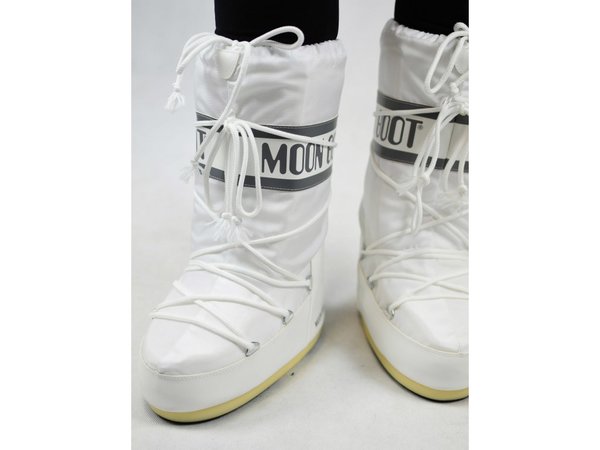 Dámské zimní boty Tecnica Moon Boot Icon Nylon 006 white 25/26