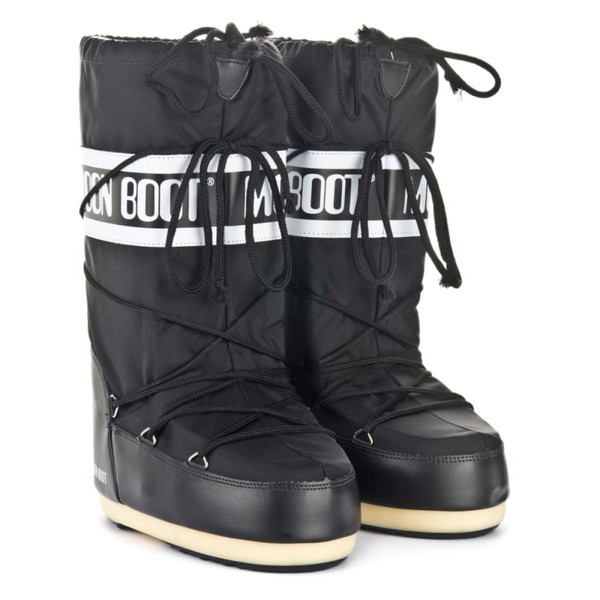 Dětské zimní boty Tecnica Moon Boot Icon Kids Nylon 001 Black 25/26
