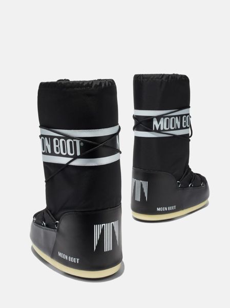 Dámské zimní boty Tecnica Moon Boot Icon Nylon 001 Black 25/26