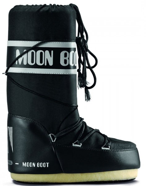 Dámské zimní boty Tecnica Moon Boot Icon Nylon 001 Black 25/26