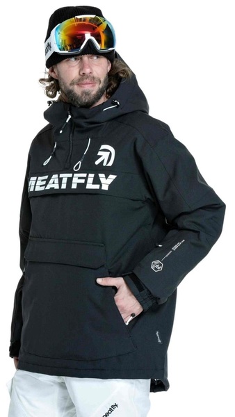 Pánská SNB & SKI bunda Meatfly Zenith Black 24/25