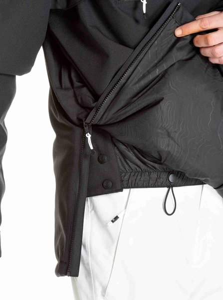 Pánská SNB & SKI bunda Meatfly Zenith Black 24/25