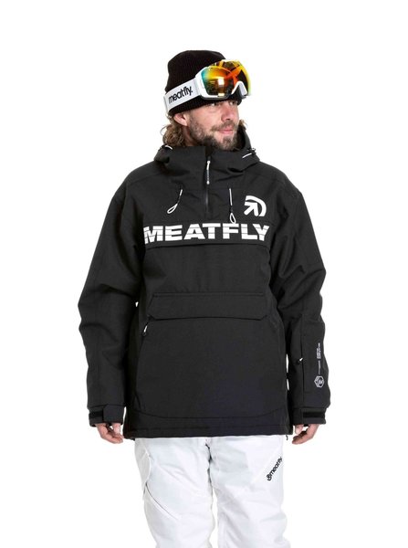 Pánská SNB & SKI bunda Meatfly Zenith Black 24/25