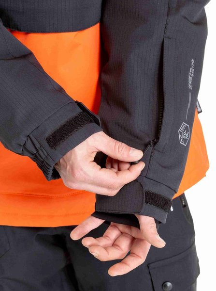 Pánská SNB & SKI bunda Meatfly Zenith Orange/Black 24/25