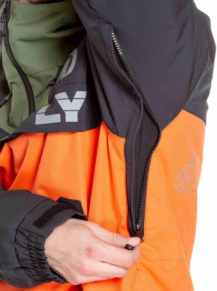Pánská SNB & SKI bunda Meatfly Zenith Orange/Black 24/25