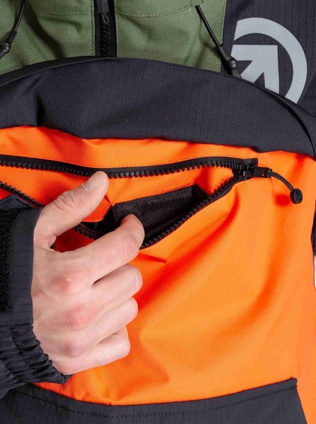 Pánská SNB & SKI bunda Meatfly Zenith Orange/Black 24/25