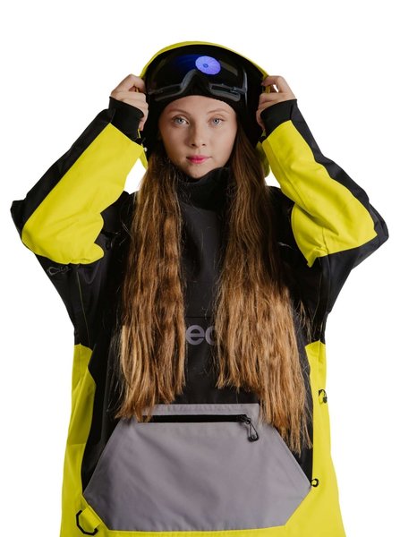 Unisex SNB & SKI bunda Meatfly Maddie Grey lime 24/25