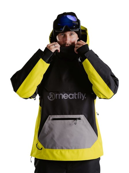 Unisex SNB & SKI bunda Meatfly Maddie Grey lime 24/25