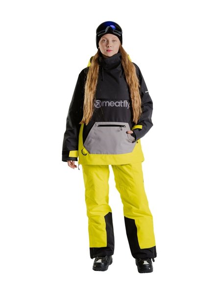 Unisex SNB & SKI bunda Meatfly Maddie Grey lime 24/25