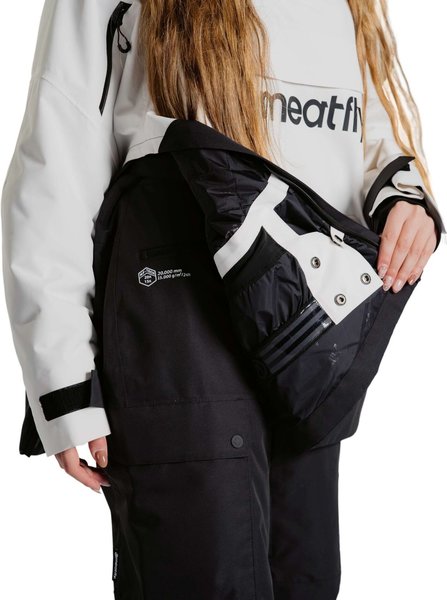 Unisex SNB & SKI bunda Meatfly Maddie Clouds White 24/25