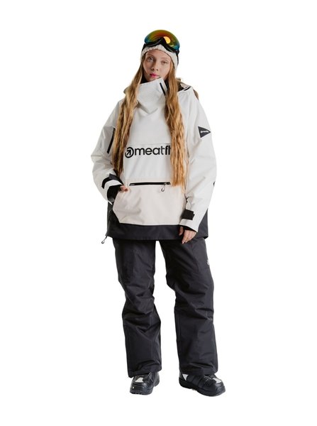 Unisex SNB & SKI bunda Meatfly Maddie Clouds White 24/25