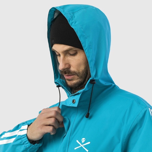 Lyžařská pláštěnka Head Race Rain Coat Unisex Blue 821534 25/26